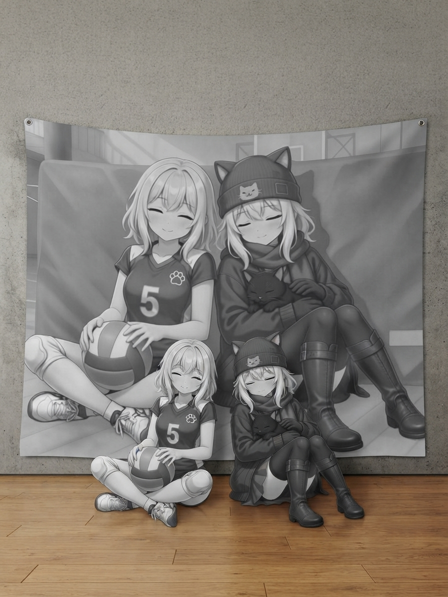 Exclusive Tapestry NARU AND RARIO